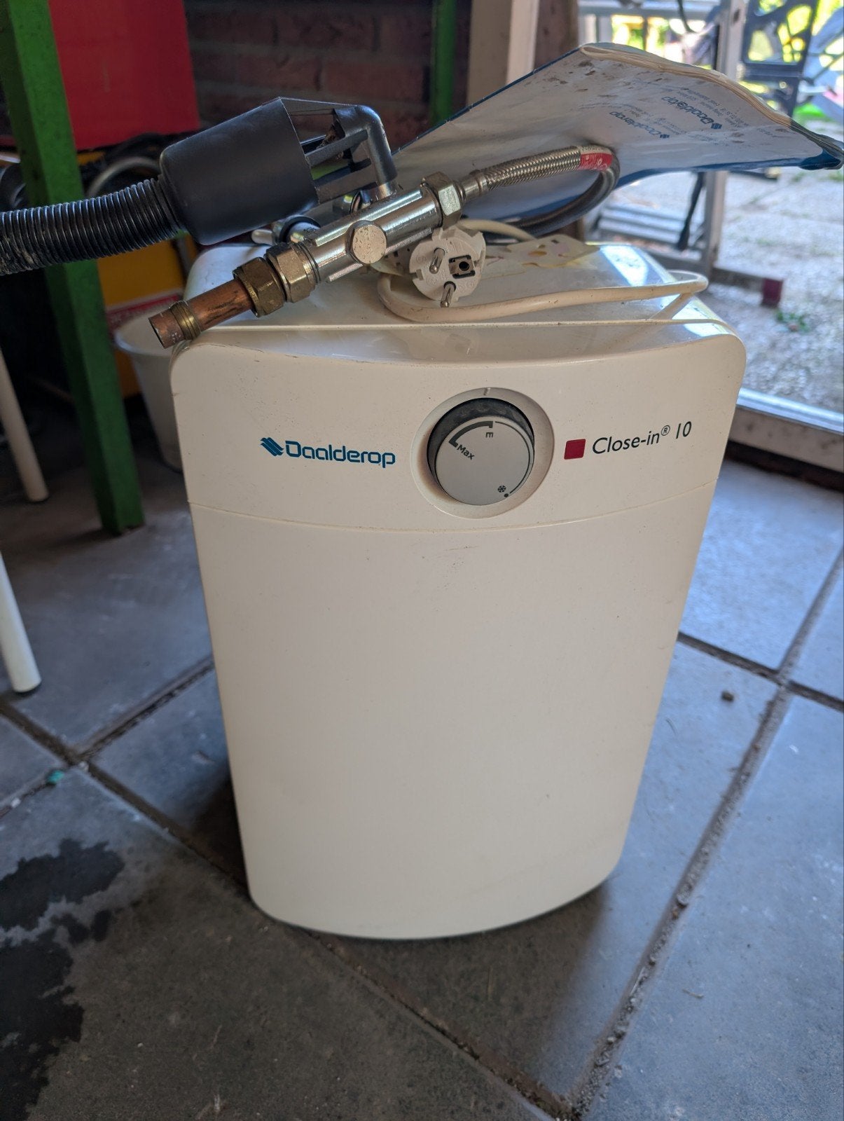 Daalderop Close-in 10 liter boiler, Ophalen, Gebruikt