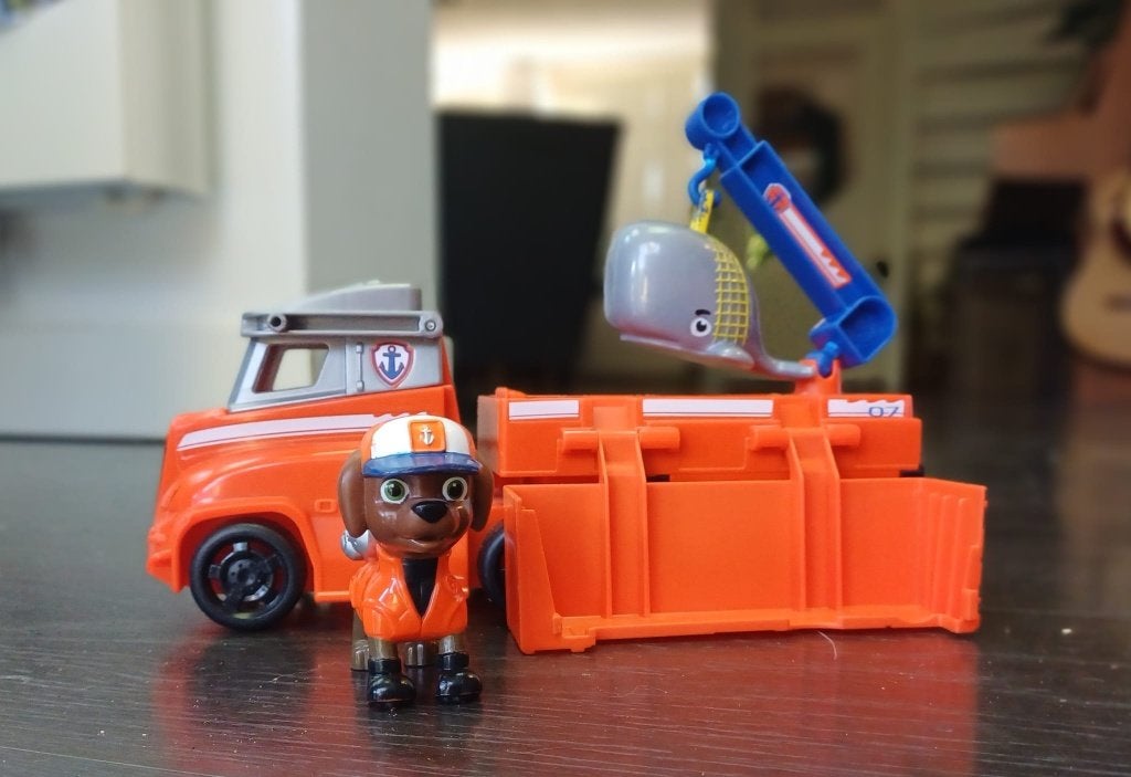 Paw Patrol Zuma Big Truck, speelgoedauto, Kinderen en Baby's, Speelgoed | Speelgoedvoertuigen, Ophalen of Verzenden, Zo goed als nieuw