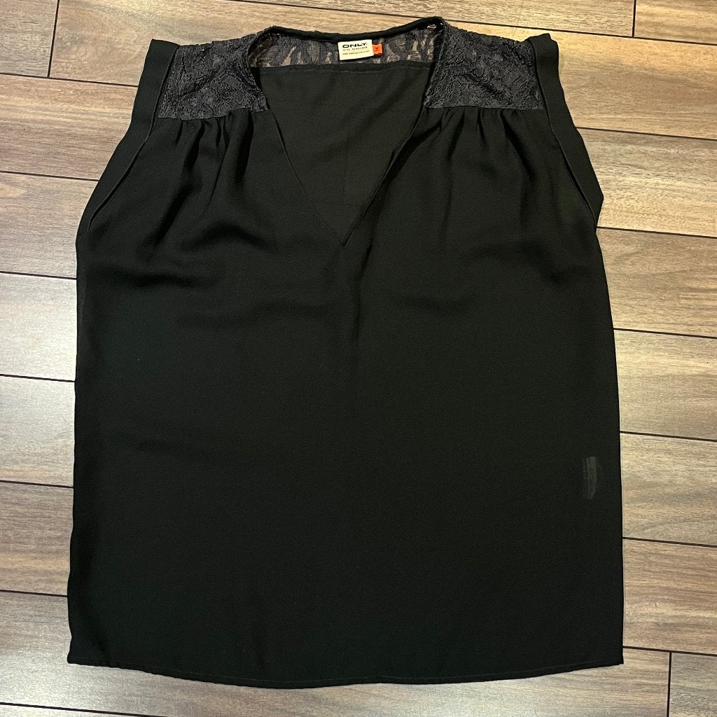 Only voile top, Maat 38/40 (M), Ophalen of Verzenden, Zonder mouw, Grijs