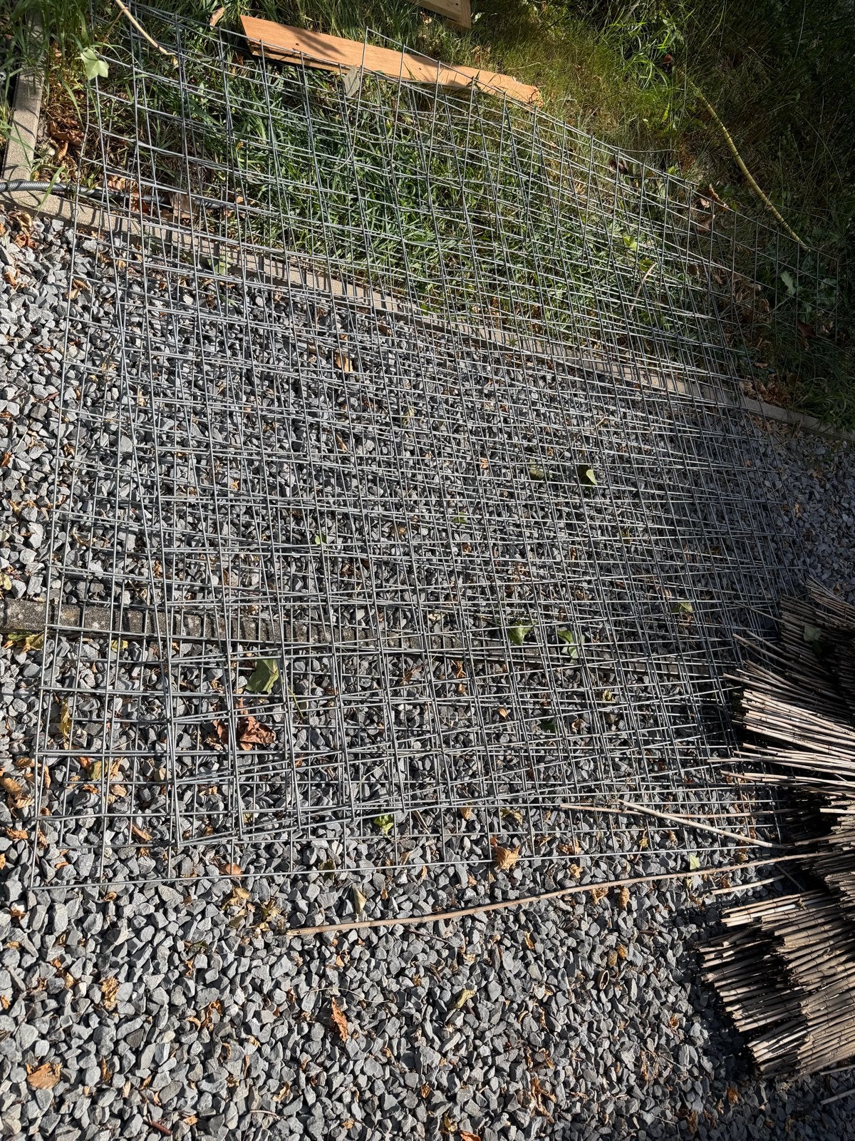 6 stuks gaasmatten, Tuin en Terras, Ophalen, Gebruikt, Minder dan 10 meter, Gaas