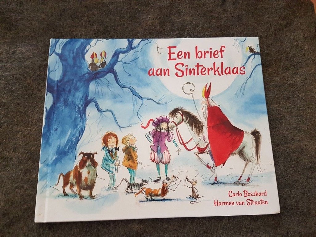 Zgan boek Een brief aan Sinterklaas, Carlo Boszhard, Fictie algemeen, Verzenden, Carlo Boszhard, Zo goed als nieuw