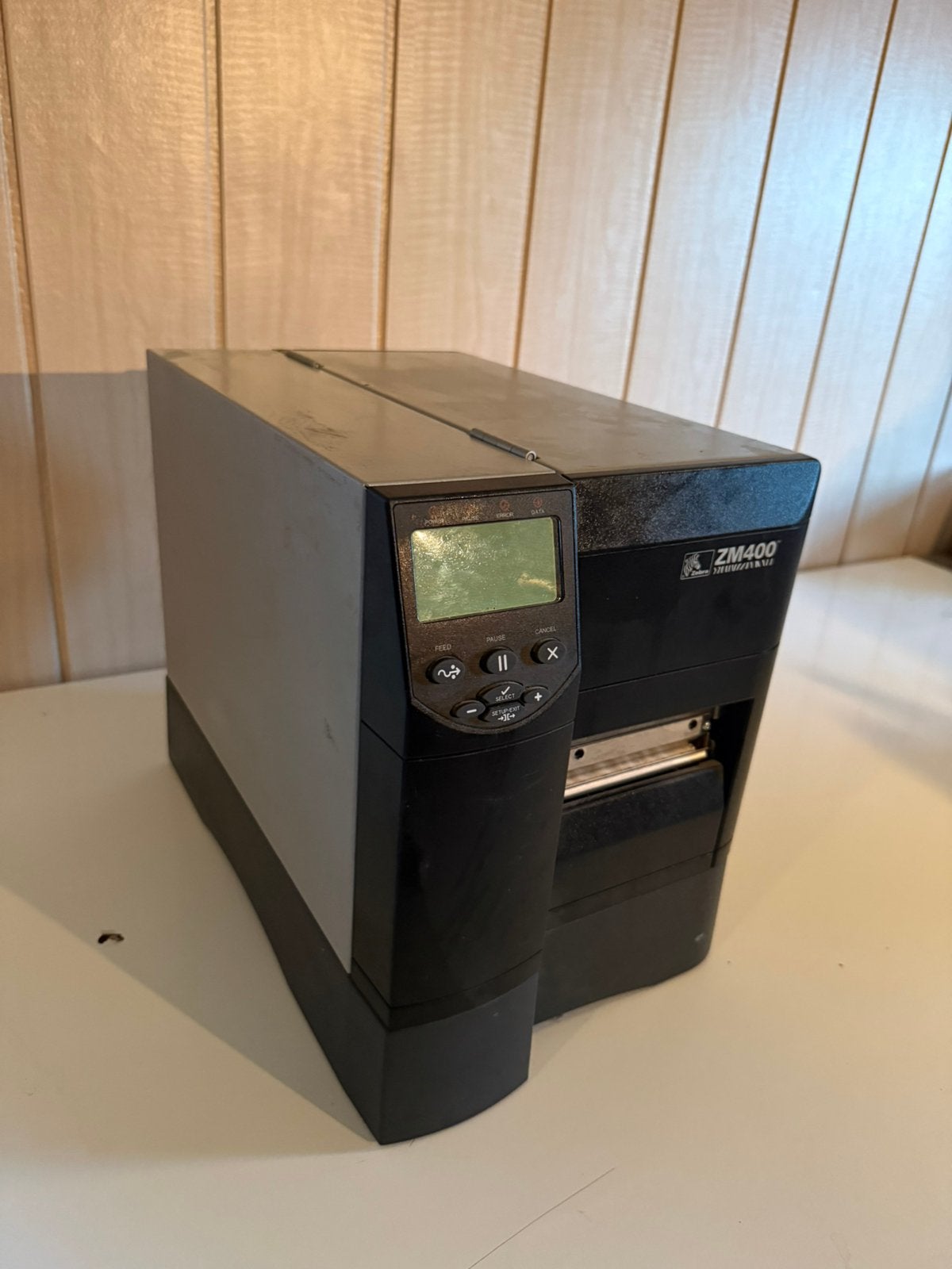 Zebra ZM400 labelprinter barcodeprinter 203 DPI, Ophalen of Verzenden, Gebruikt, Zebra