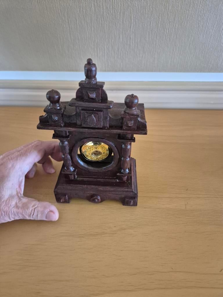 Mooie port de montre met zakhorloge, Antiek en Kunst, Ophalen of Verzenden