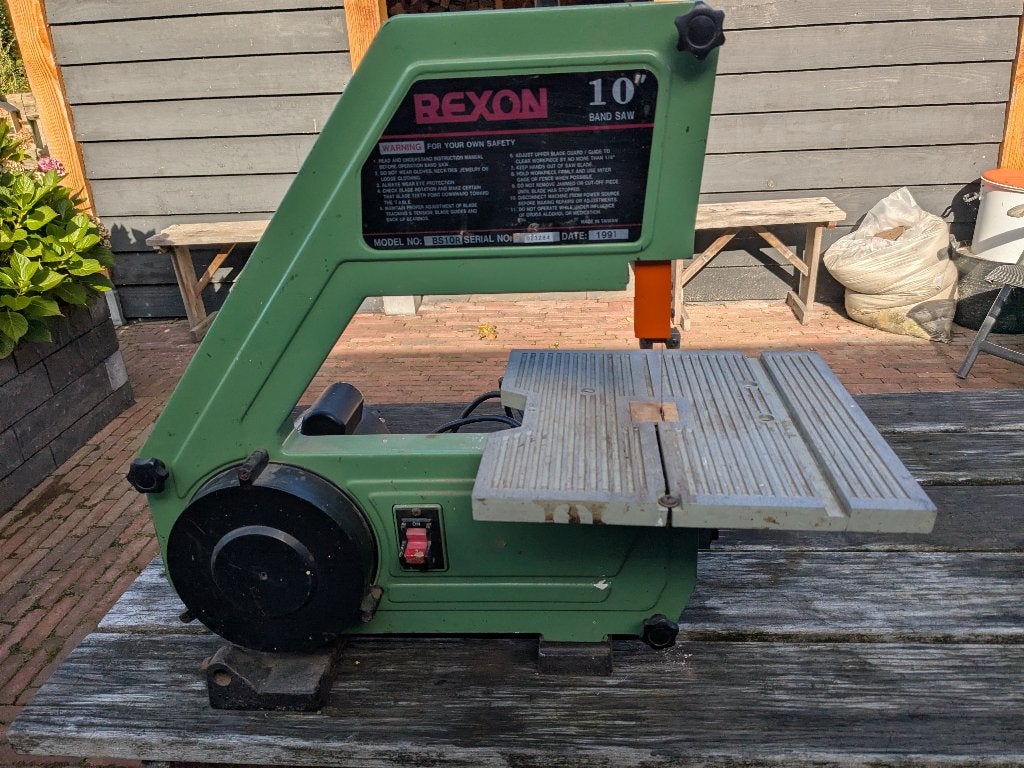 Lintzaag 10 inch, Gebruikt, 30 tot 70 mm, Lintzaag, Minder dan 600 watt