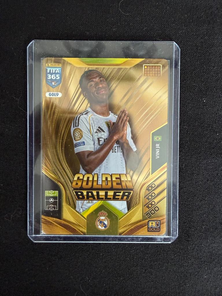 Vinicius Jr. Golden Baller Panini FIFA 365 Adrenalyn XL, Ophalen of Verzenden, Zo goed als nieuw