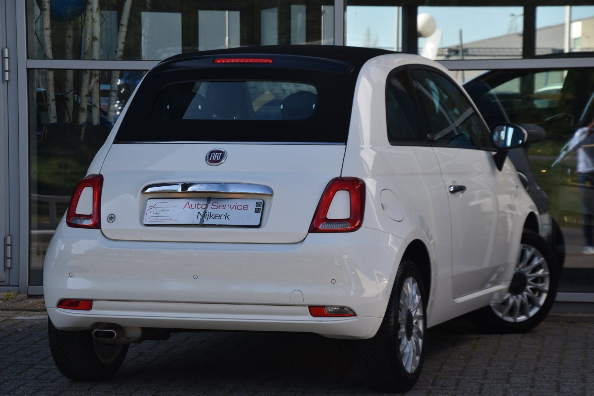 Fiat 500 Fiat 500C 1.2 Star Cabrio Navi Cruise PDC Dealer OH, Stof, Gebruikt, 4 cilinders, Cabriolet