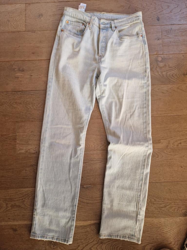 Levi 501, Ophalen of Verzenden, Zo goed als nieuw, Blauw, W27 (confectie 34) of kleiner