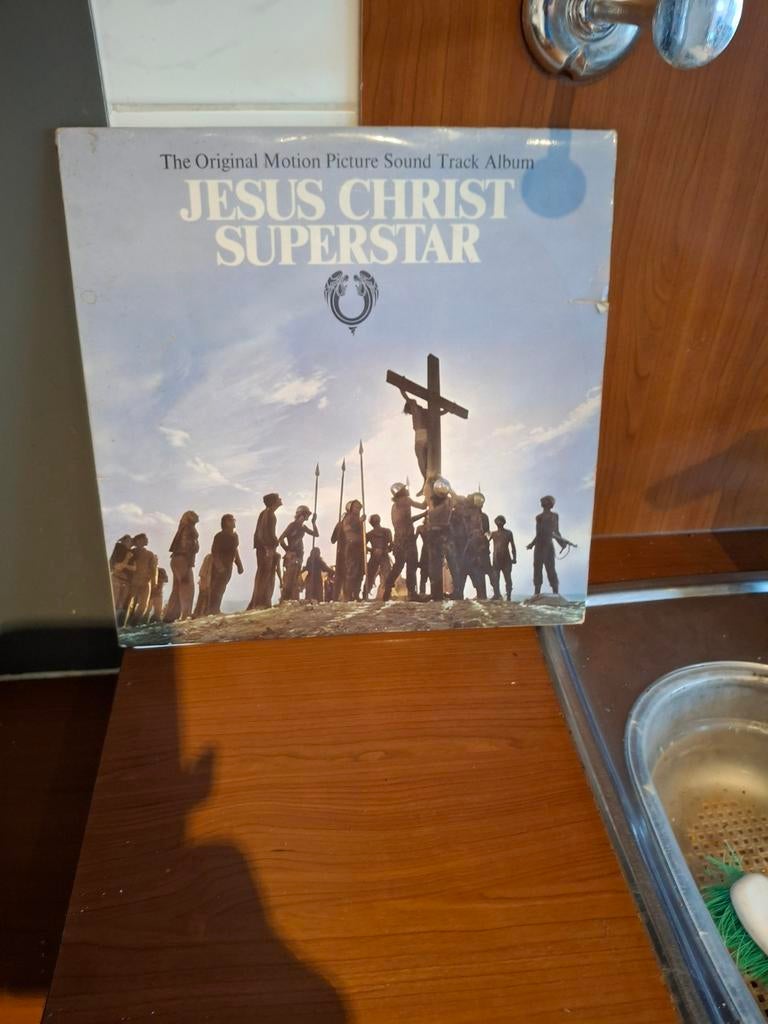 LP Jesus Christ Superstar, Cd's en Dvd's, Vinyl | Rock, Ophalen, Gebruikt, 12 inch