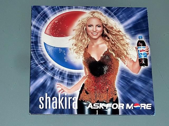 Shakira - Ask For More / Remix - Promo CD single - 2001, Verzenden, Zo goed als nieuw