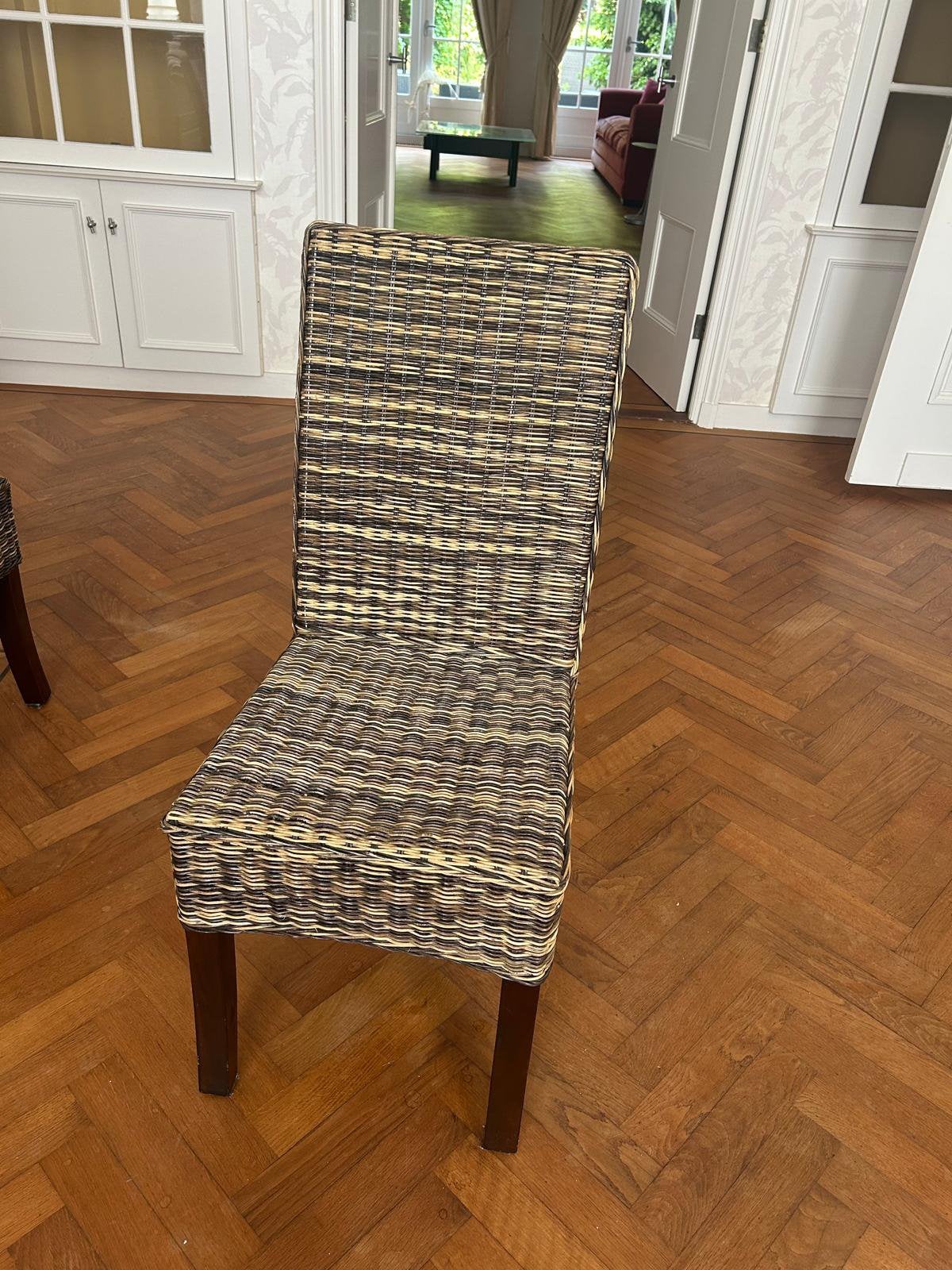 Eetkamerstoelen, Ophalen of Verzenden, Zo goed als nieuw, Bruin