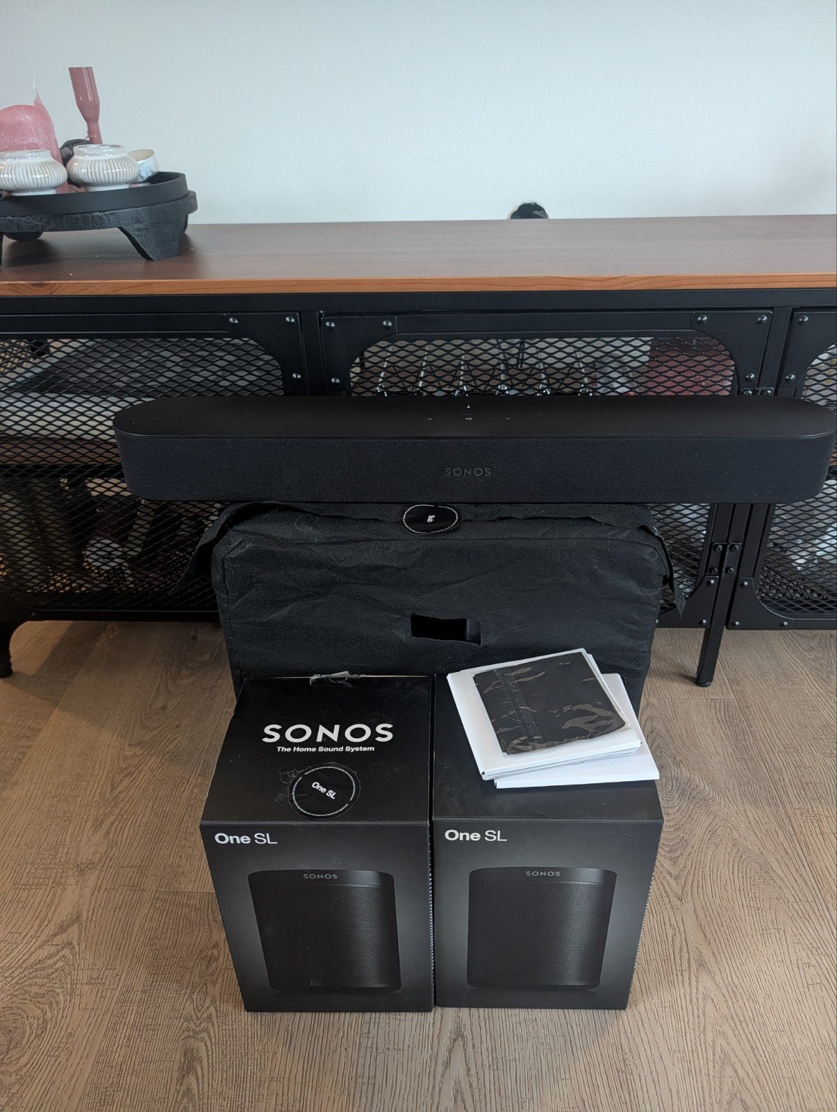 Sonos Home Cinema Set: Beam, 2x One SL, Subwoofer