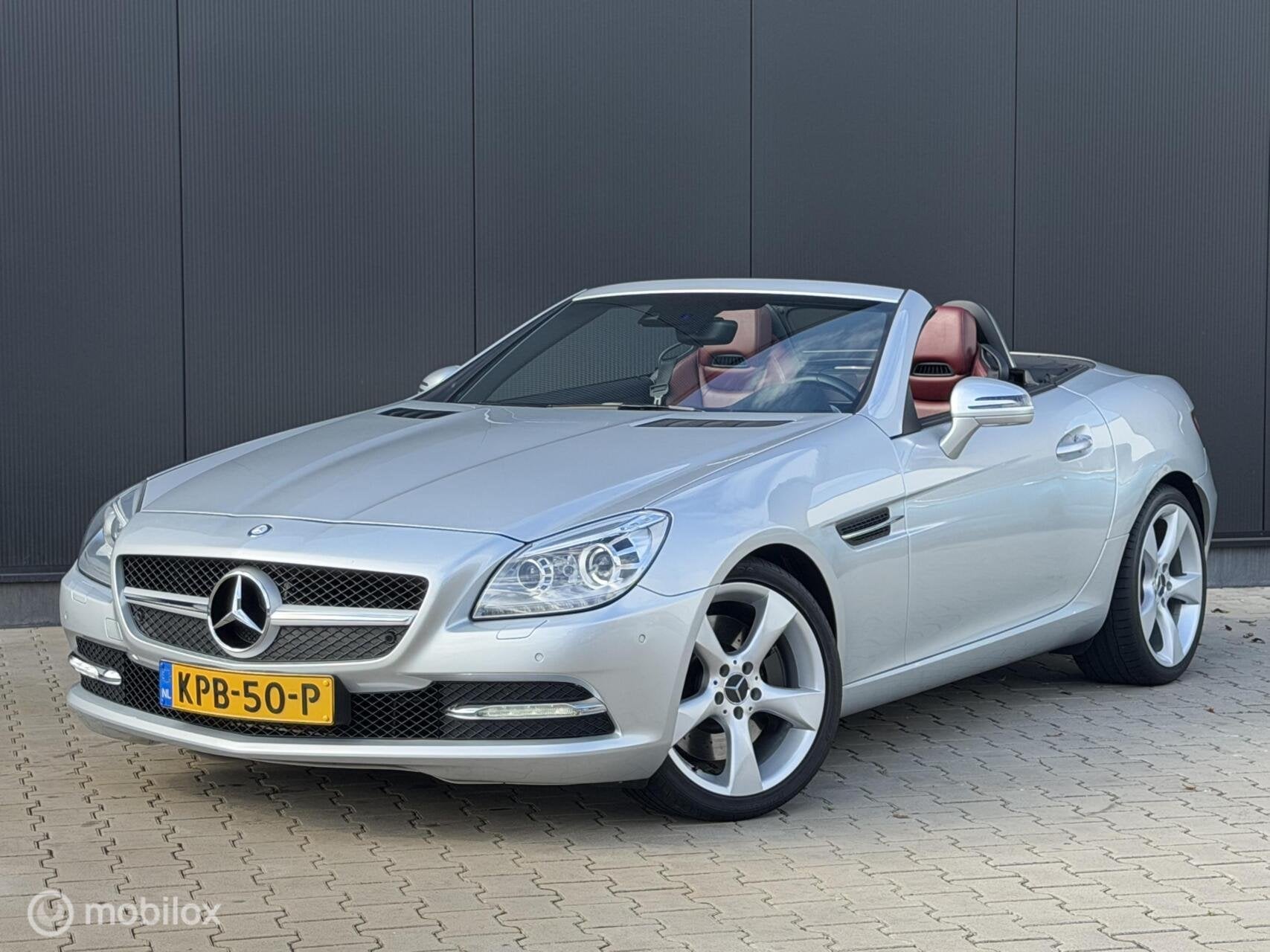 Mercedes SLK-klasse 350 | 306PK | LEDER | PDC |, Auto's, Automaat, Euro 5, Achterwielaandrijving, Cabriolet