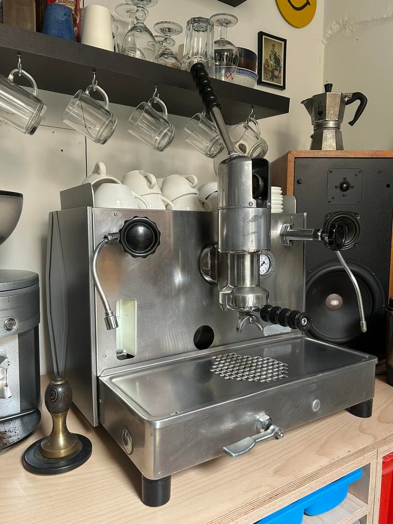 Faema Zodiac Lever espressomachine hefboom hevelmachine, Ophalen, Zo goed als nieuw, Espresso apparaat