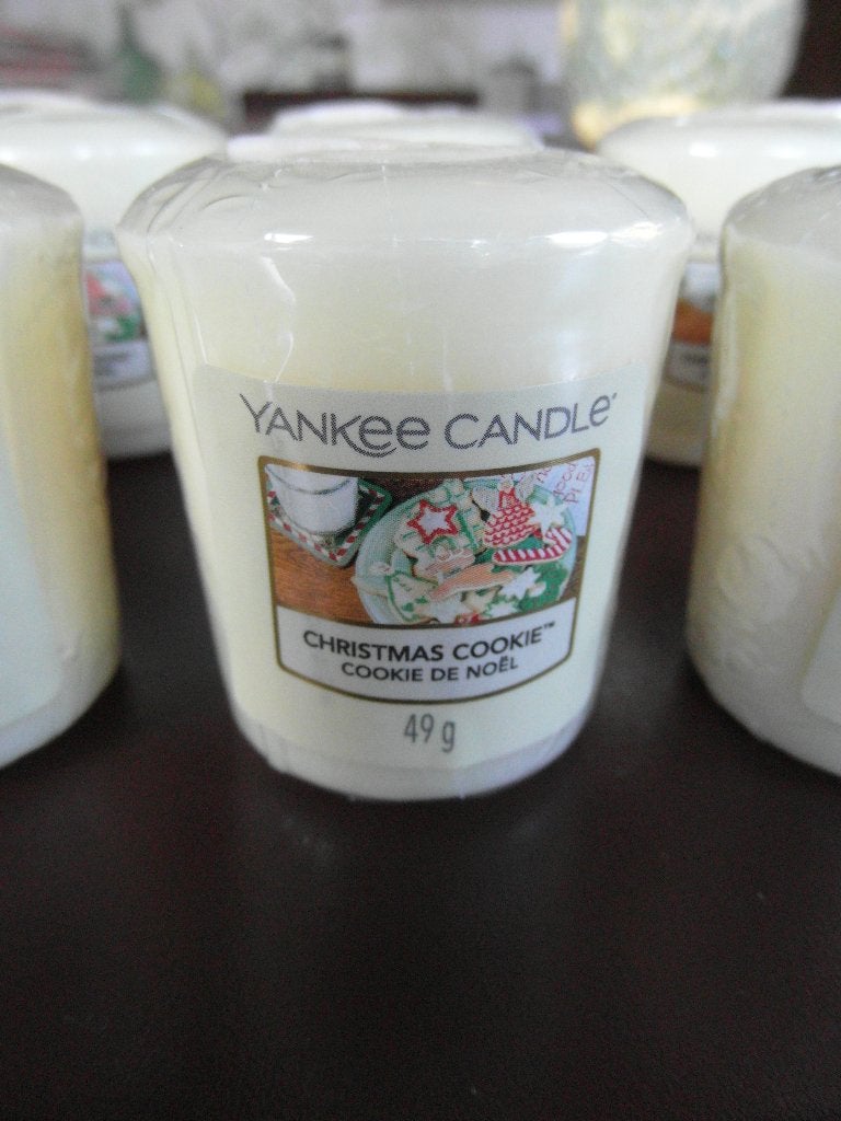 Yankee Candle  10x Votive.  "CHRISTMAS COOKIE", Overige materialen, Overige merken, Nieuw, Ophalen of Verzenden