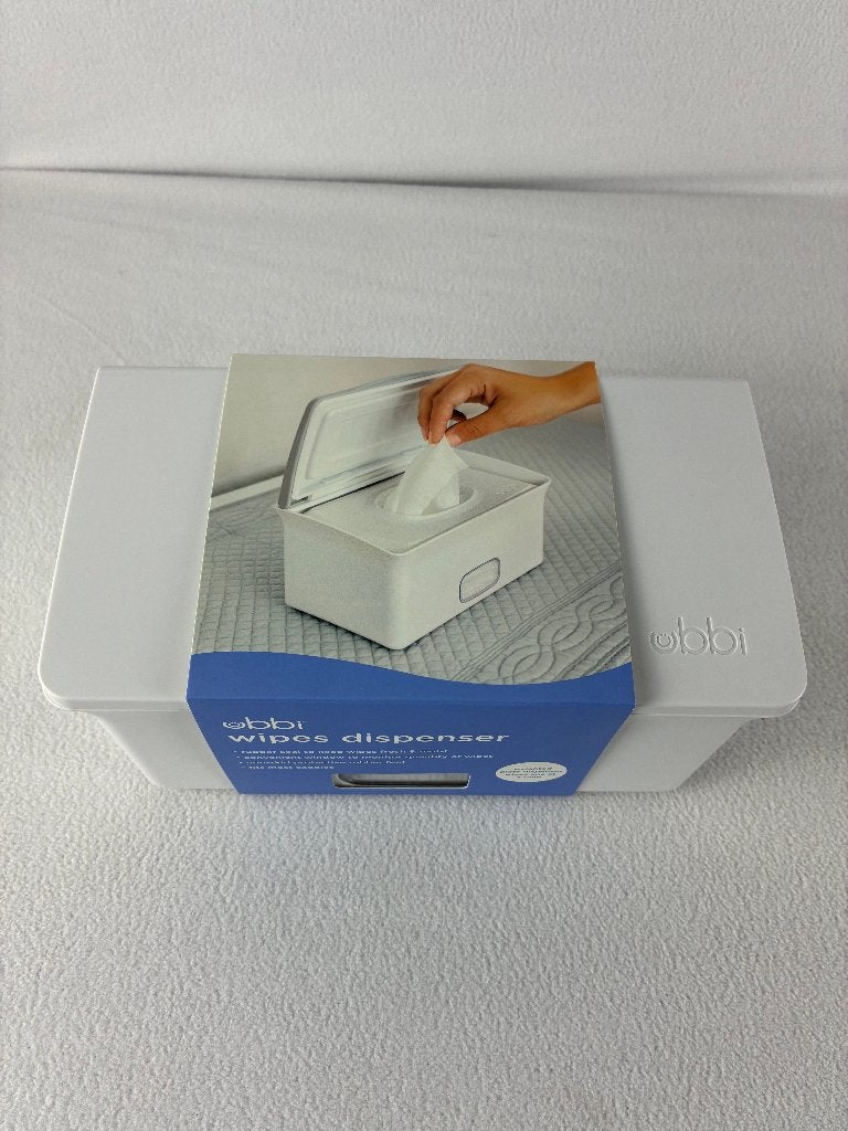 Ubbi Wipes Dispenser Wit Babydoekjeshouder verzwaarde Plaat, Van Nelleweg 1, 3044 BC Rotterdam, Nederland, Nieuw, Ophalen of Verzenden