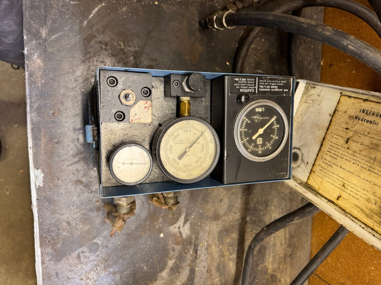 2x OTC Owatonna hydraulische tester Y91 + slangen, Ophalen of Verzenden, Gebruikt