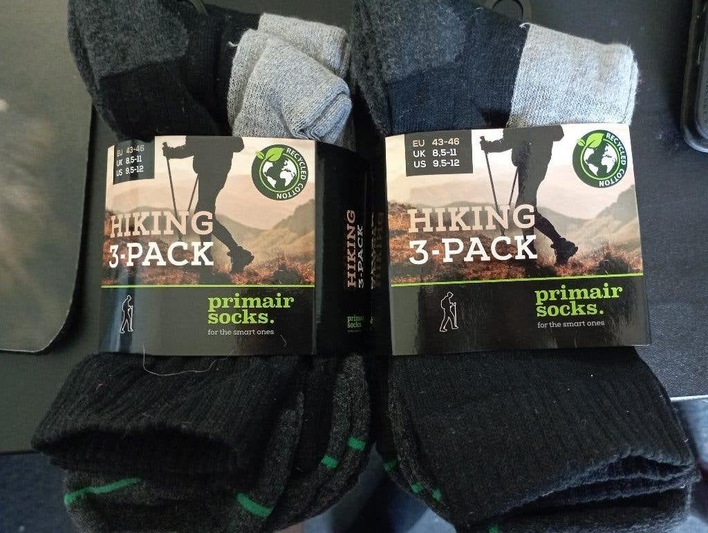 Heren hicking sokken. Primair Socks. Maat 43-46, Kleding | Heren, Sokken en Kousen, Overige kleuren, Primair socks, Ophalen of Verzenden