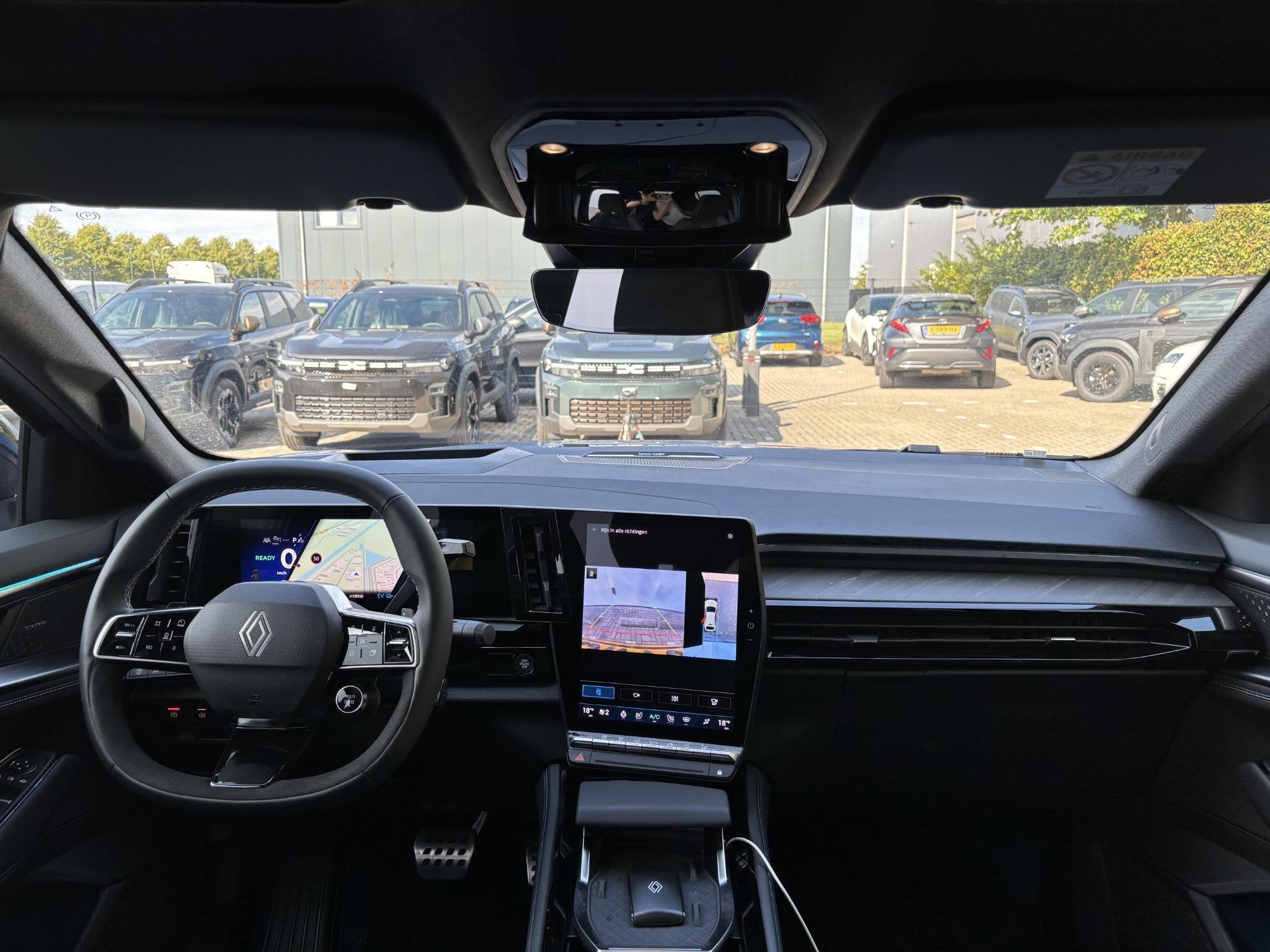 Renault Rafale 1.2 E-Tech 4x4 plug-in hybrid 300 atelier Alp, Auto's, Automaat, 1199 cc, Blauw, Bedrijf