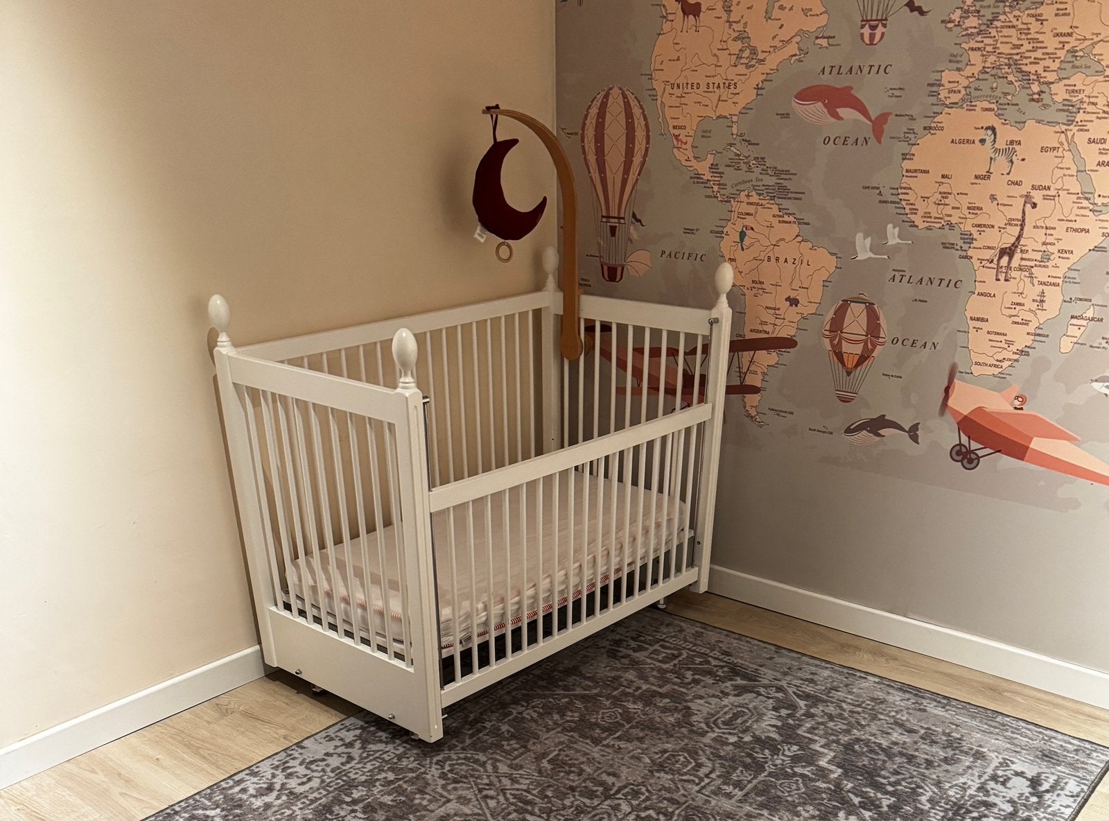 *Nieuw* Wieg co-sleeper en bed in één, incl. matras, Ophalen, Zo goed als nieuw, Jongetje of Meisje