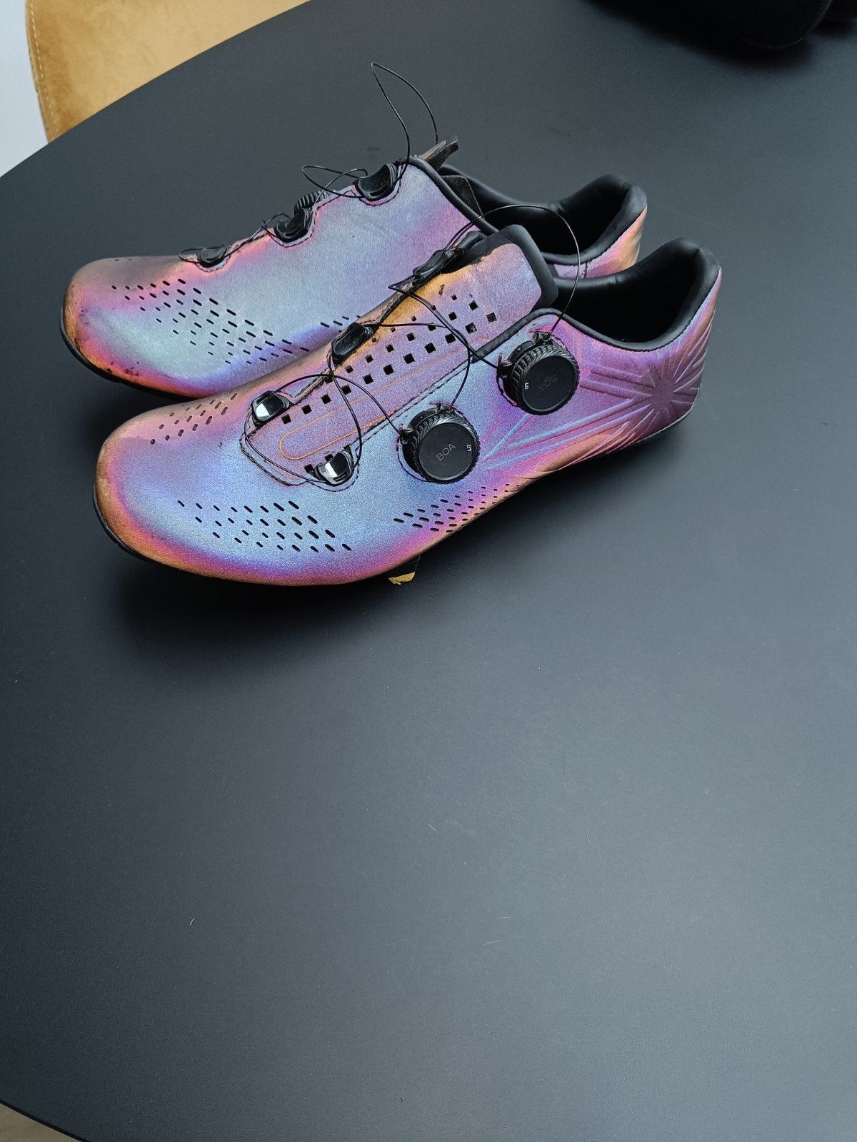 kazze carbon oil slick carbon racefiets schoenen maat 43, Schoenen, Ophalen of Verzenden, Zo goed als nieuw, Kazze