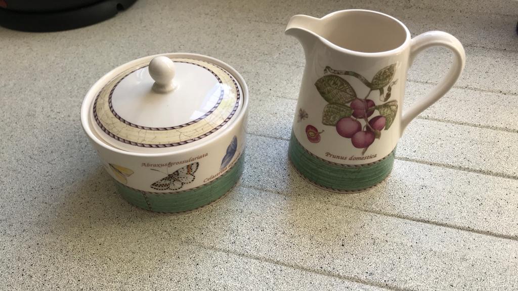 Wedgwood Engeland, Sarah’s Garden, roomstel, Ophalen, Overige typen, Zo goed als nieuw, Wedgwood