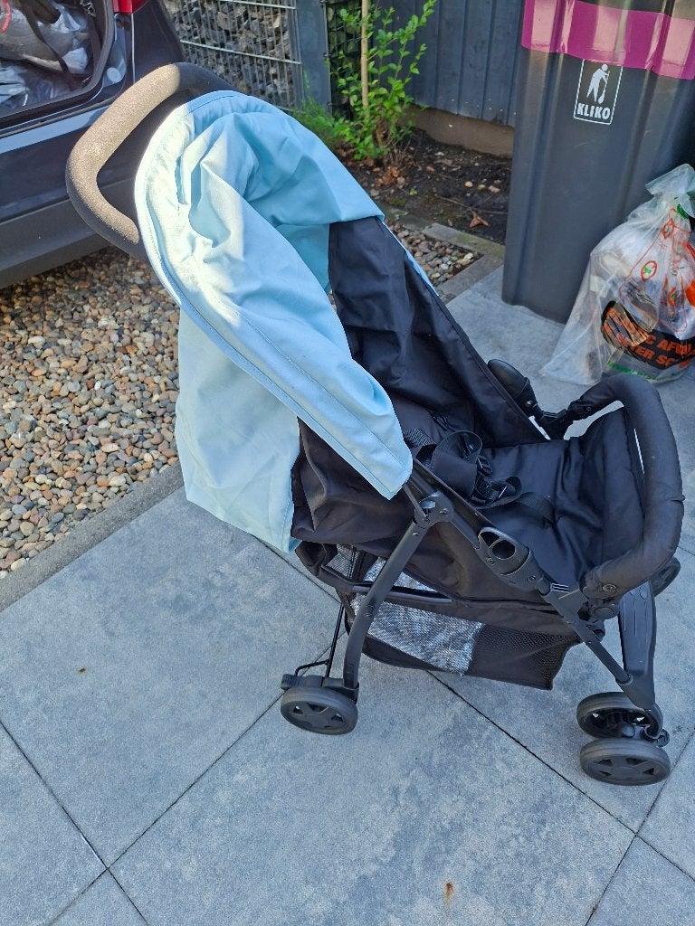 Buggy, Ophalen, Zo goed als nieuw, Overige merken, Zonnekap