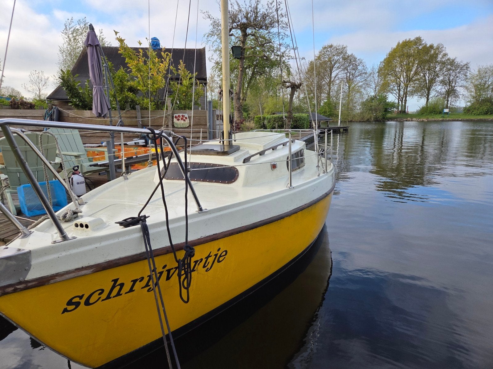 Kievit 680 met 2pk bb motor., Ophalen of Verzenden, Polyester, Buitenboordmotor