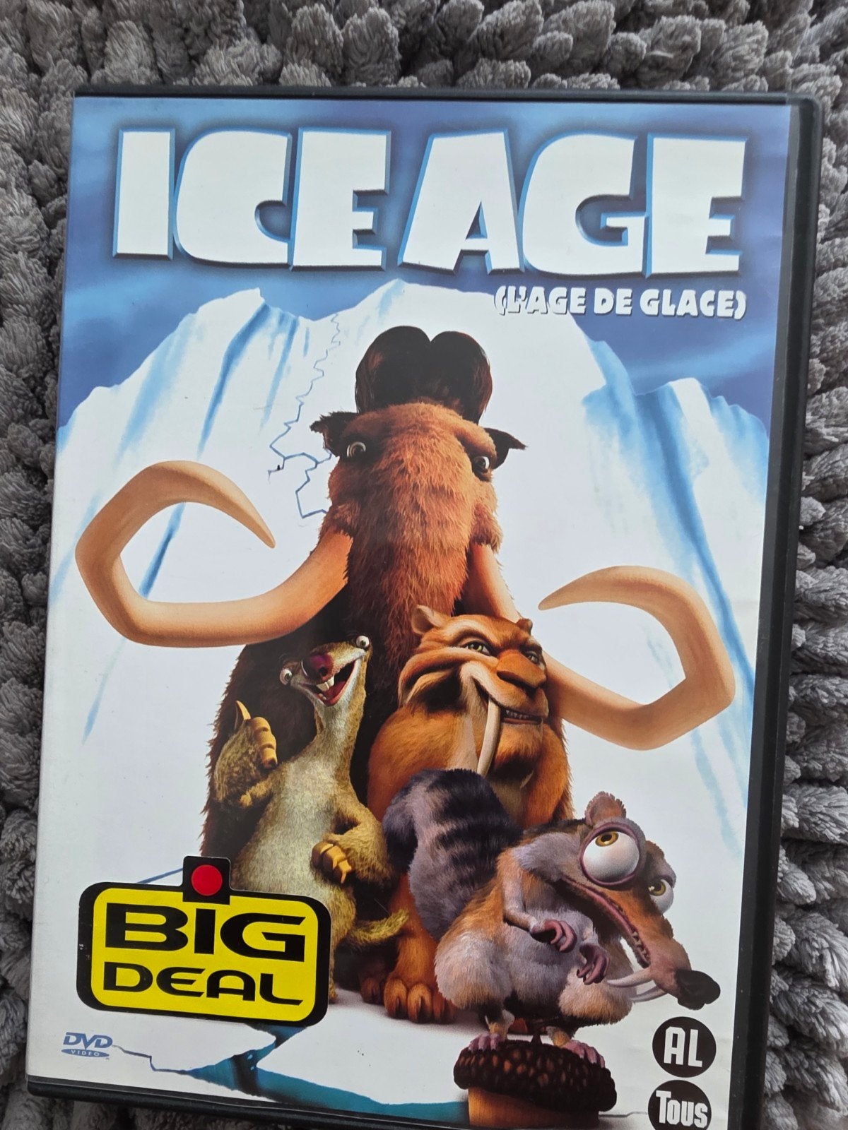 Ice Age DVD - Avontuurlijke animatiefilm voor het hele gezin, Animatie, Alle leeftijden, Nederlands, Ophalen of Verzenden