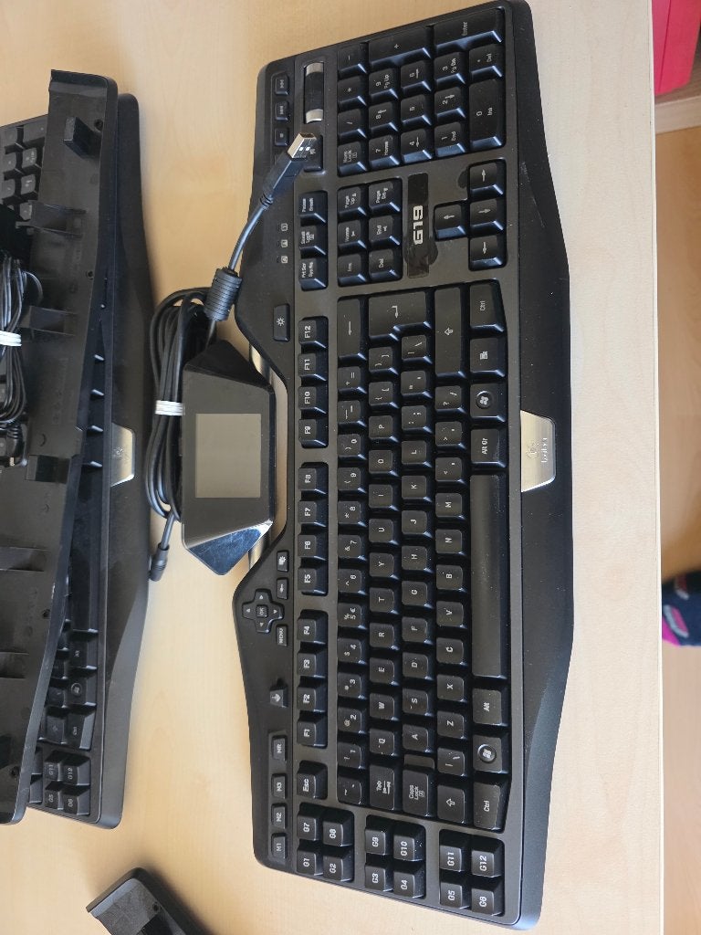 Logitech G19 keyboard, Ophalen, Gebruikt, Qwerty, Logitech toetsenbord