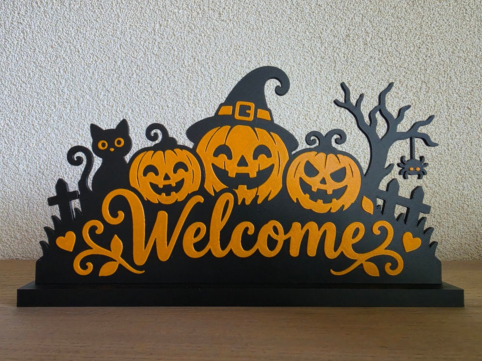 Welcome - staande Halloween decoratie, Huis en Inrichting, Ophalen of Verzenden, Nieuw