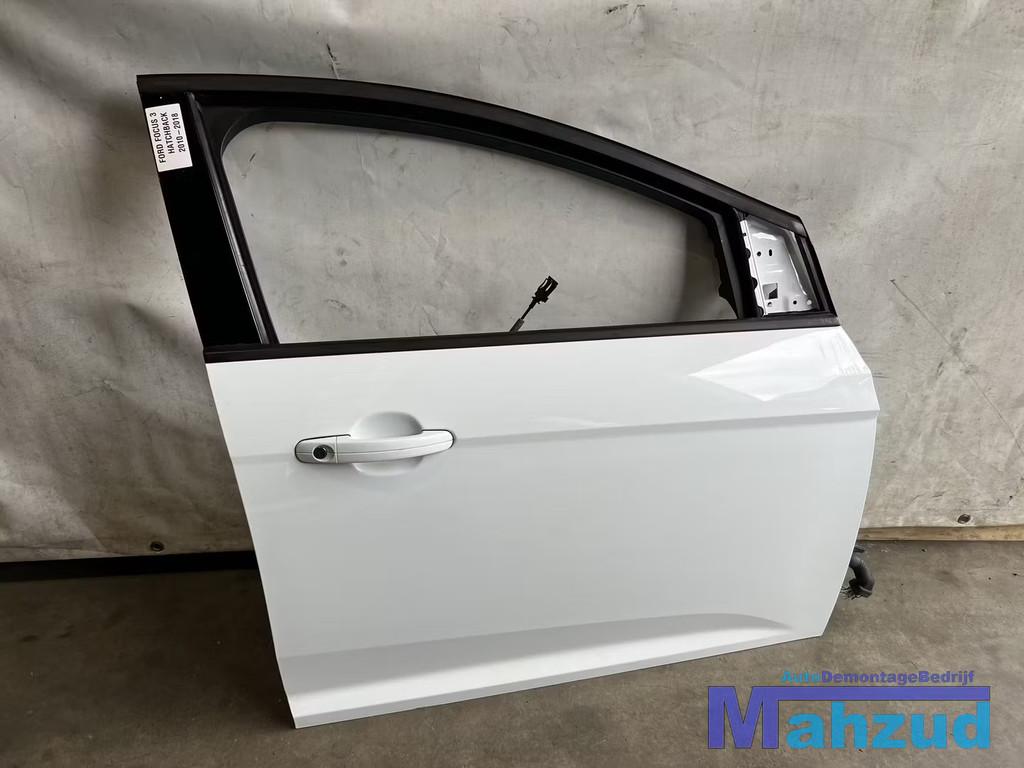 FORD FOCUS 3 Wit rechts voor deur portier 2010-2018, Auto-onderdelen, Gebruikt, Deur, Info@ford.com, Ophalen of Verzenden