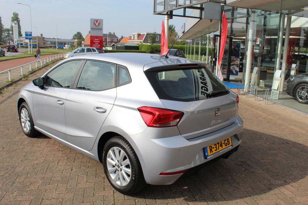 SEAT Ibiza 1.0-96pk TSI Style. NIEUWSTE MODEL. Volautm. airc, 12 maanden, Stof, Euro 6, Ibiza
