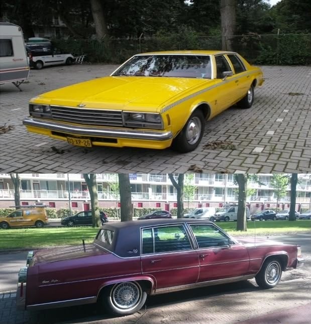 Chevrolet Impala 1978 APK  &   Cadillac Fleetwood 1980 APK, Auto's, Automaat, Achterwielaandrijving, Overige modellen, Overige kleuren