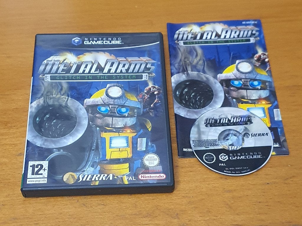 GameCube | Metal Arms Glitch in the System, Spelcomputers en Games, Games | Nintendo GameCube, Gebruikt, Vechten, Ophalen of Verzenden