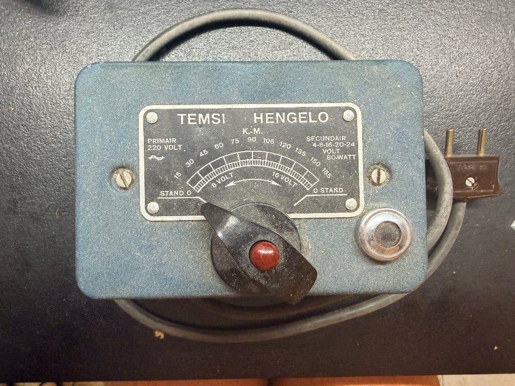 Tensi analoge transformator jaren 60 TEAB, Hobby en Vrije tijd, Modeltreinen | H0, Gebruikt, Ophalen, Overige merken, Transformator of Voeding