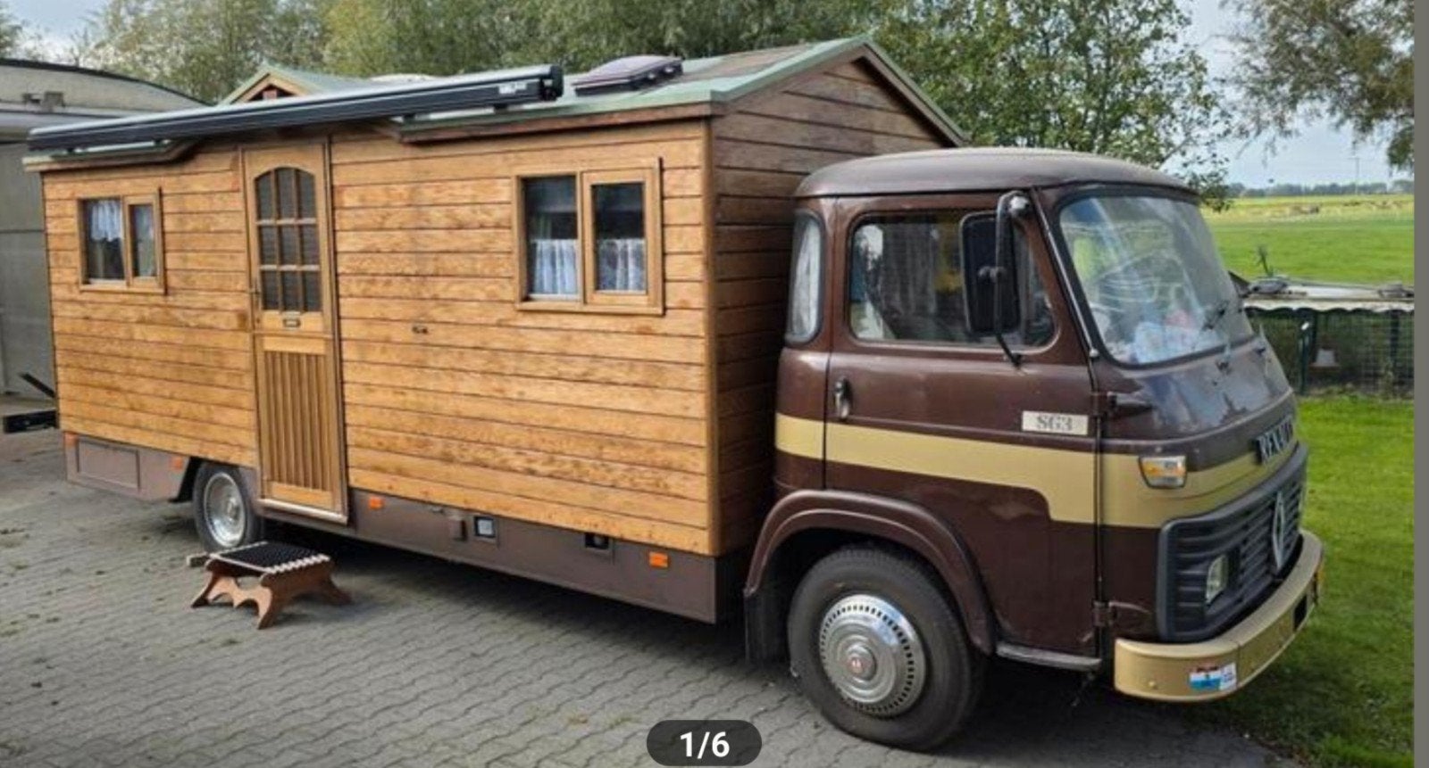 Tinyhouse camper oldtimer uniek!, Chalet