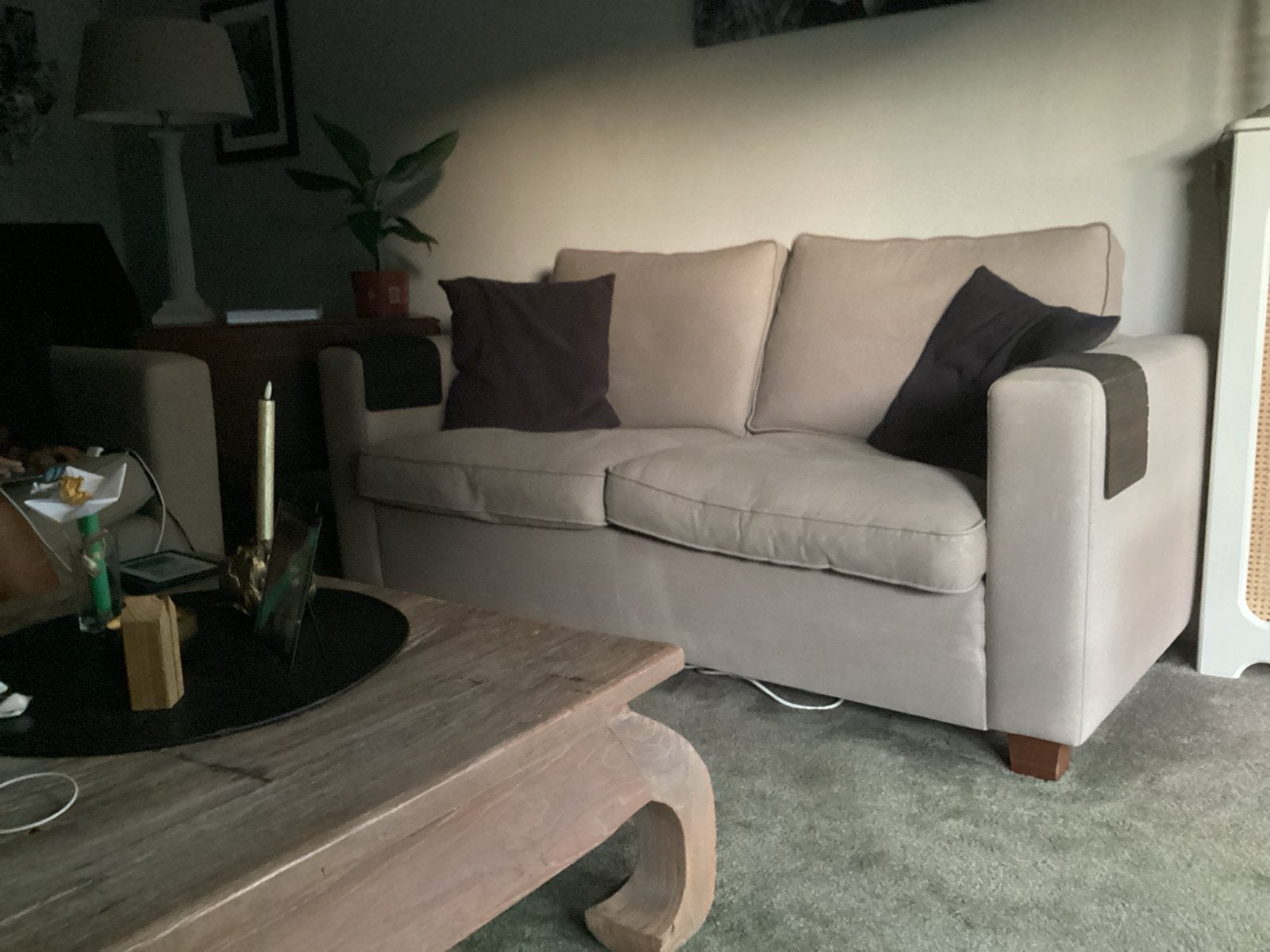 Comfortabele tweepersoonsbank - Zo goed als nieuw, Huis en Inrichting, Banken | Bankstellen, Ophalen, 150 tot 200 cm, Tweepersoons