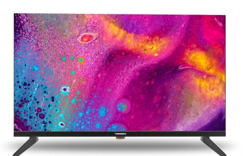 Tornado - HD Smart TV (32″), 50 Hz, 80 tot 100 cm, Zo goed als nieuw, Smart TV
