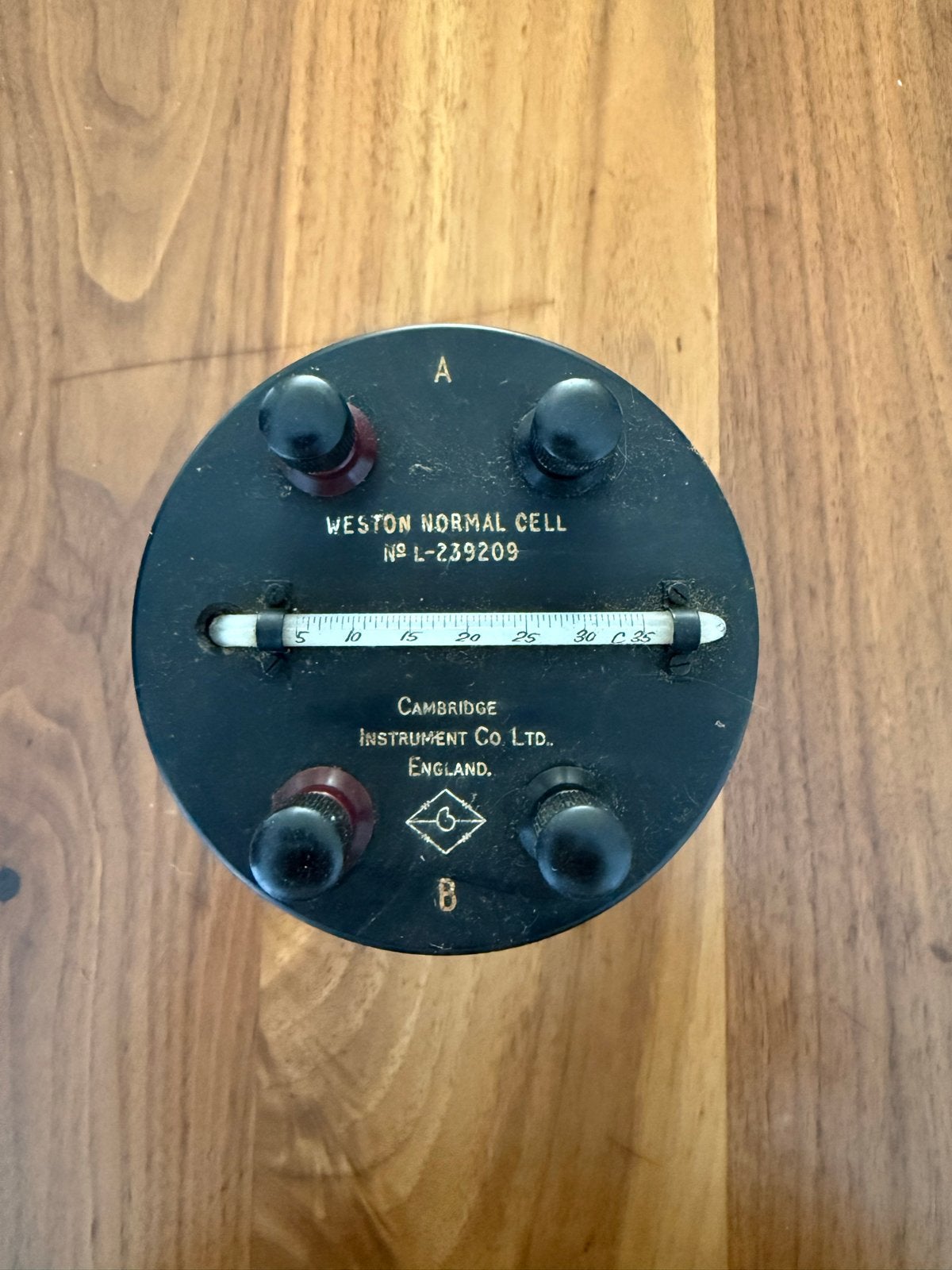 Vintage Weston Normal Cel Cambridge Instrument Co. Ltd., Verzenden