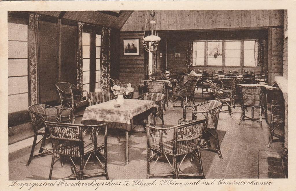 elspeet- interieur broederschapshuis, Ophalen of Verzenden, 1940 tot 1960, Friesland