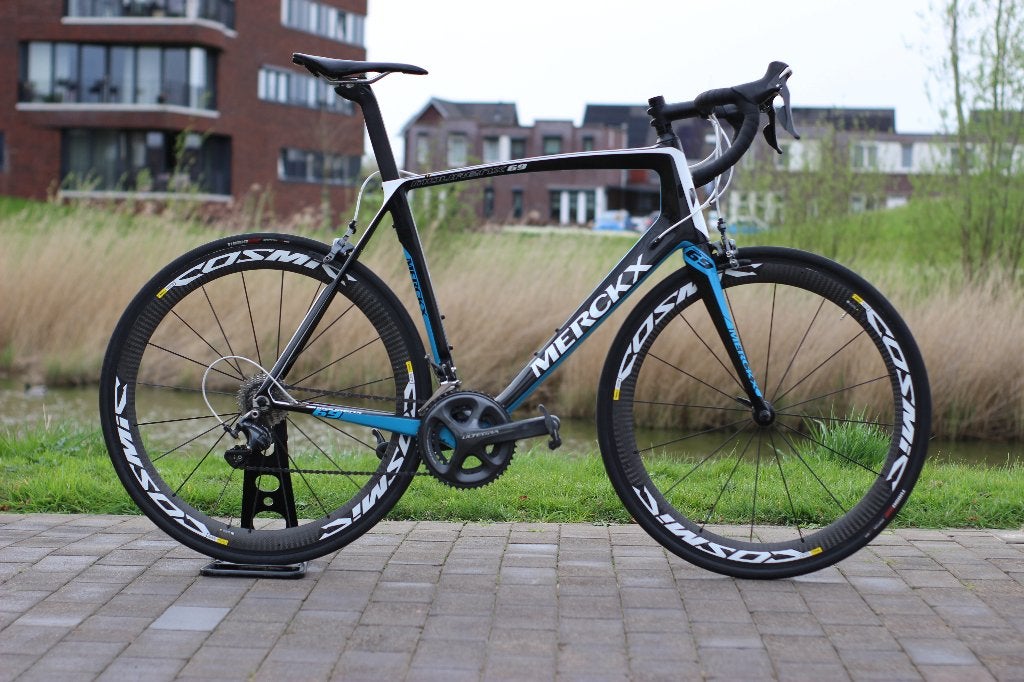 Eddy Merckx Mourenx 69 full Ultegra,  Maat 58, Fietsen en Brommers, 28 inch, Gebruikt, Carbon, 57 tot 61 cm