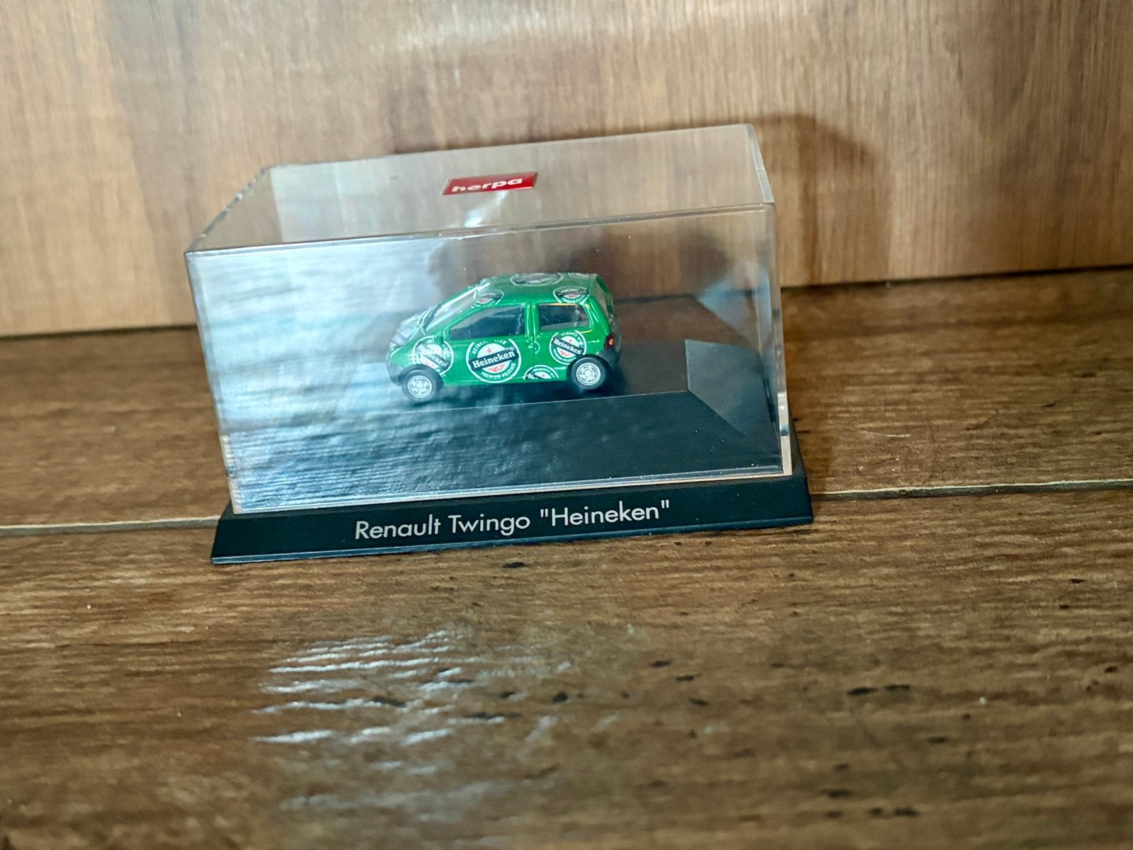 Herpa Renault Twingo "Heineken" modelauto, Ophalen of Verzenden, Zo goed als nieuw, Auto, Overige merken