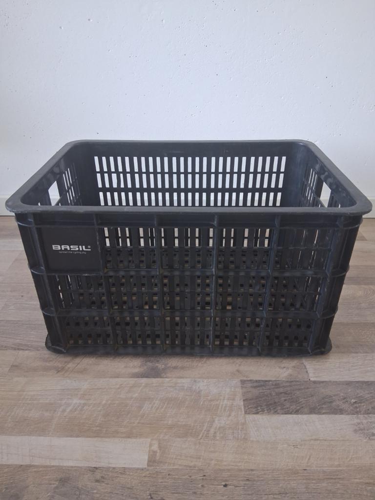 Basil fiets krat zwart, Ophalen