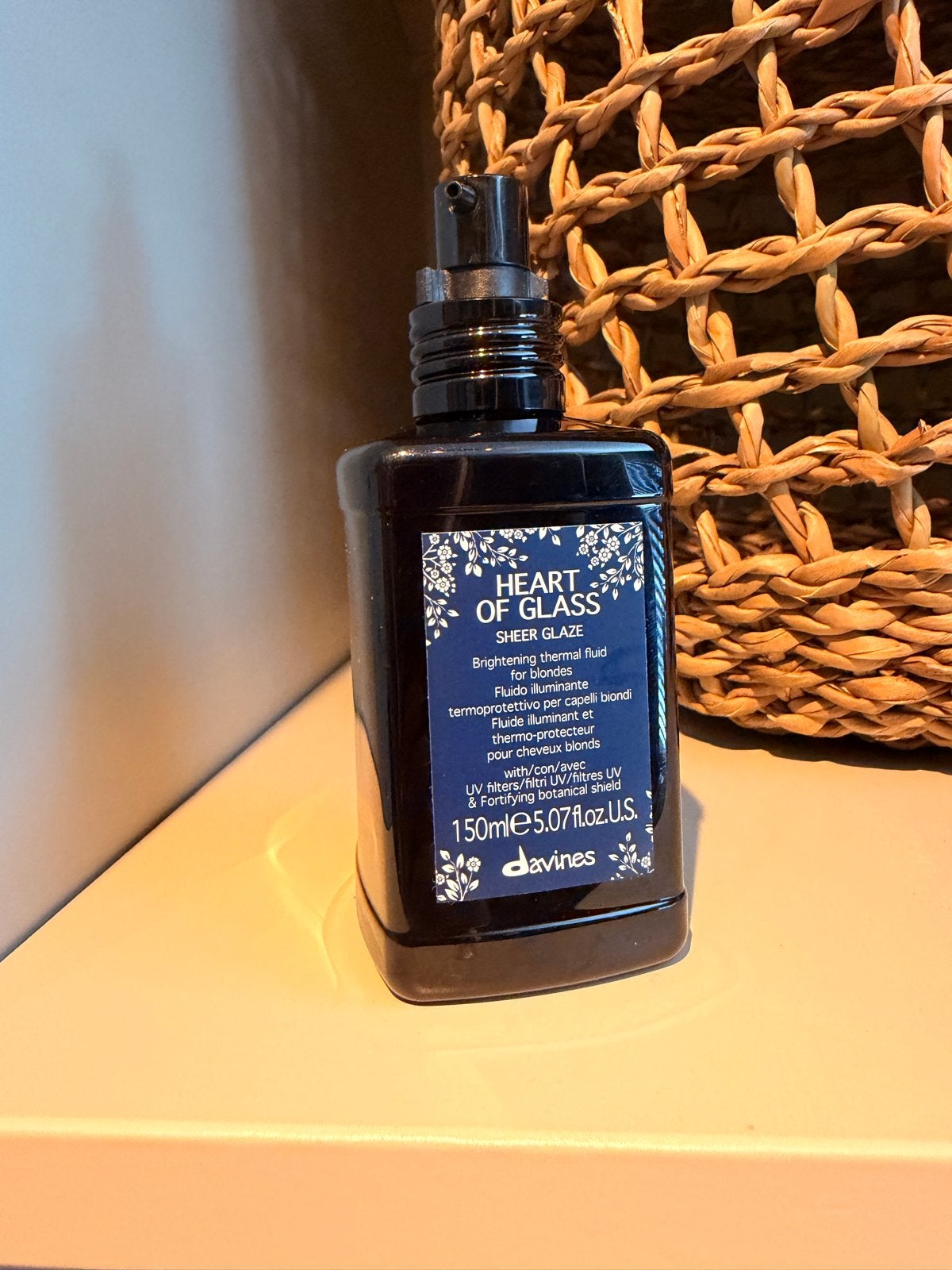 Davines Heart of Glass Sheer Glaze - Haarverzorging, Ophalen of Verzenden, Nieuw, Haarverzorger of -hersteller