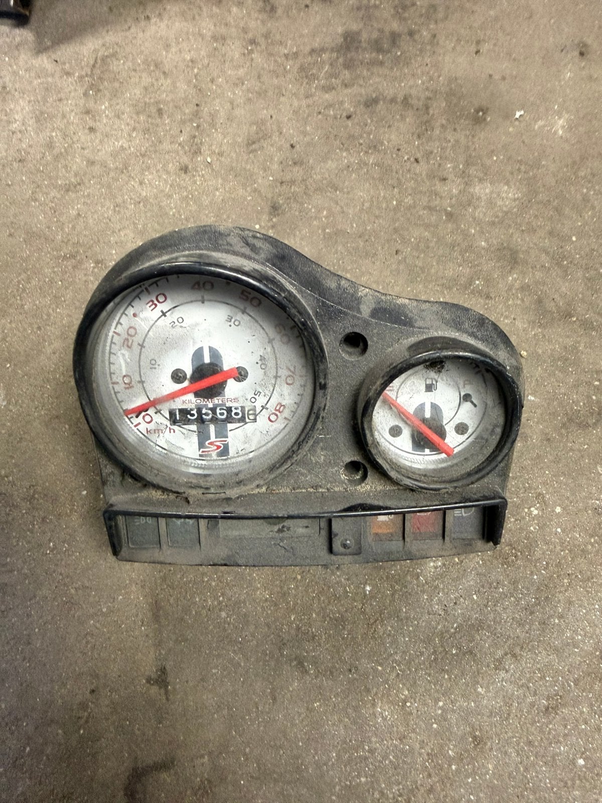 Vespa s km teller 13.568km, Ophalen of Verzenden, A, A, A