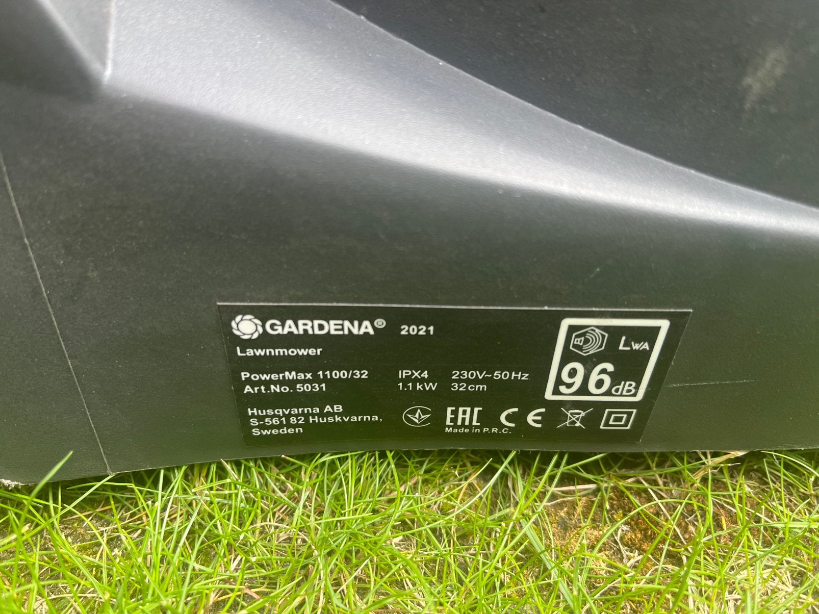 Elektronische grasmaaier, Ophalen, Zo goed als nieuw