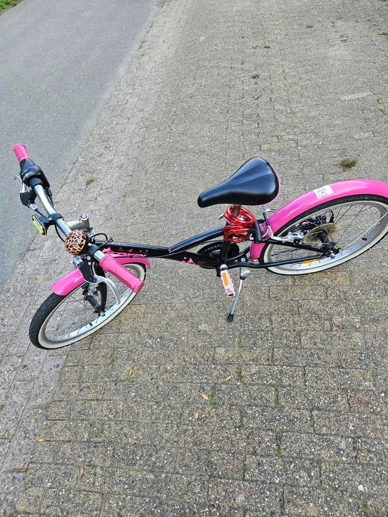 Mooie meisjes fiets 20 inch, Minder dan 47 cm, Ophalen, Staal