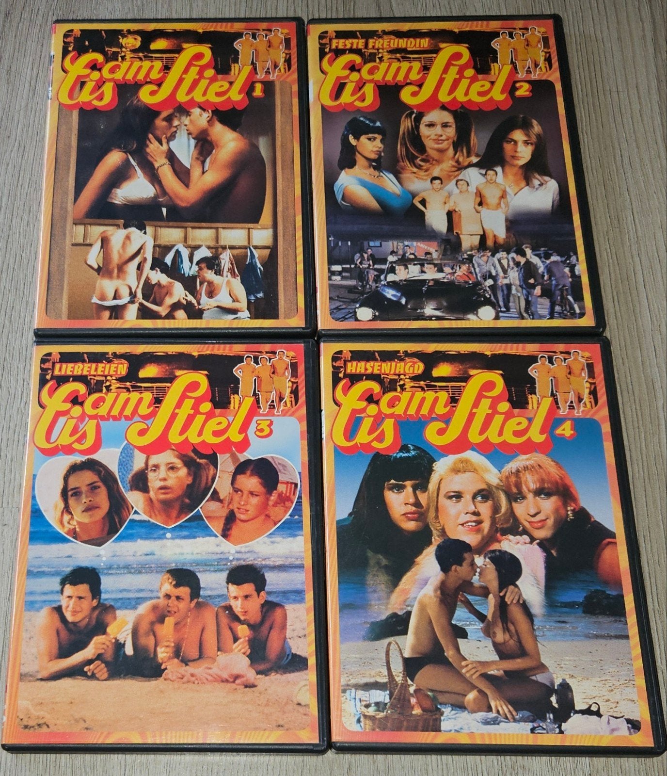 Eis am Stiel - Complete Collection (8 DVD's), Cd's en Dvd's, Gebruikt, Vanaf 16 jaar, Duits, Ophalen of Verzenden