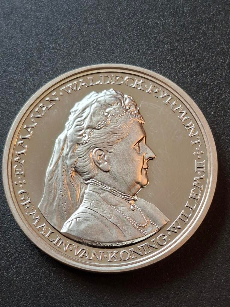 Emma van Waldec zilver, Ophalen of Verzenden, Koningin Beatrix, Zilver