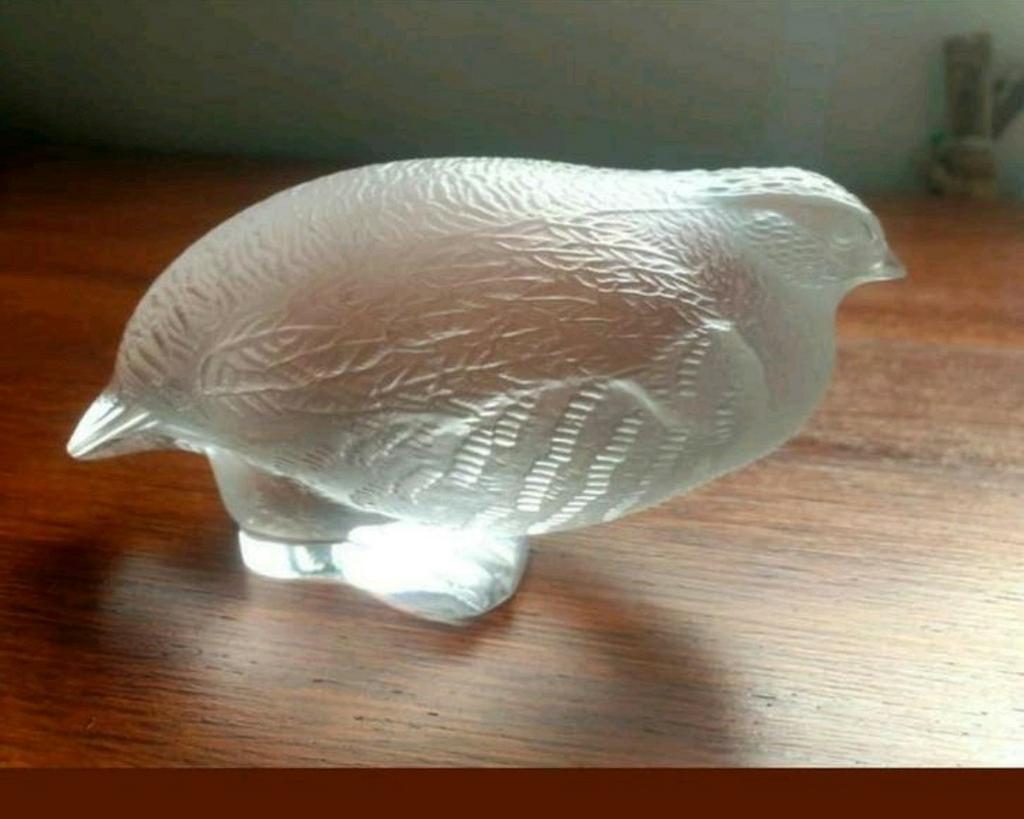 Lalique Perdrix Couchee, Antiek en Kunst, Ophalen of Verzenden